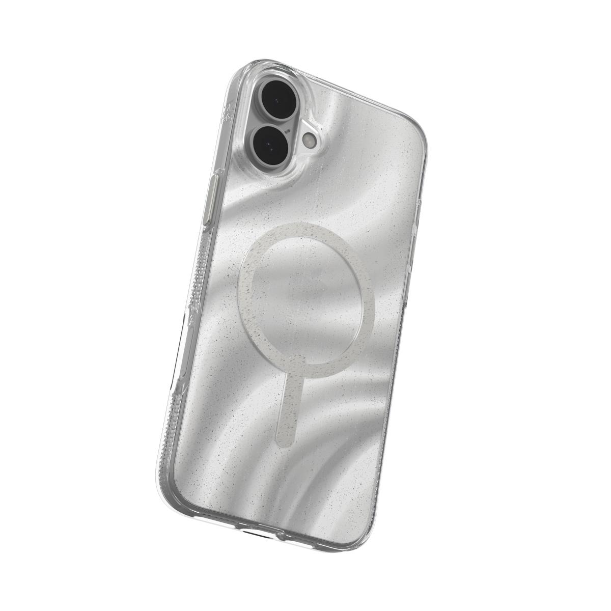 ZAGG Milan Snap Case Apple iPhone 16 Plus Swirl Glitter