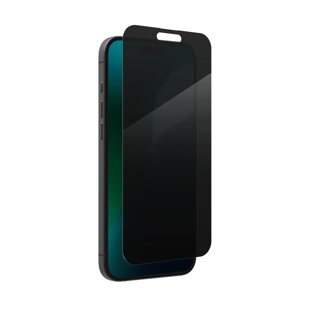 Glass Elite Privacy Ultra-Strong, Tempered Glass Screen Protector For  Apple iPhone 16 Plus/15+