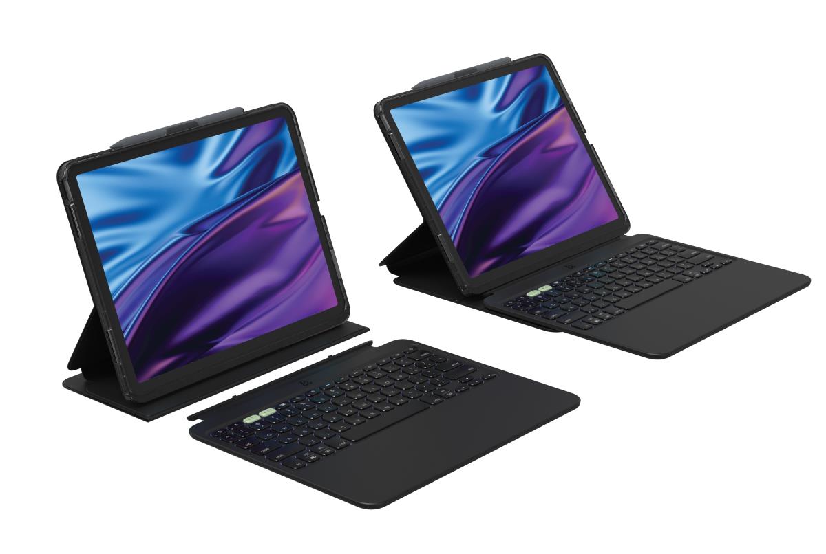 Keyboard Pro Keys 2 Apple iPad Air 13 (m2) Black Qwerty Uk