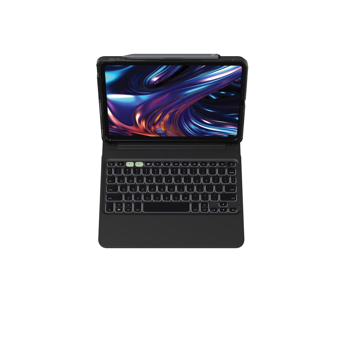 Pro Keys 2 Keyboard & Case For Apple iPad Pro 11 (m4) - Black - Azerty Belgian