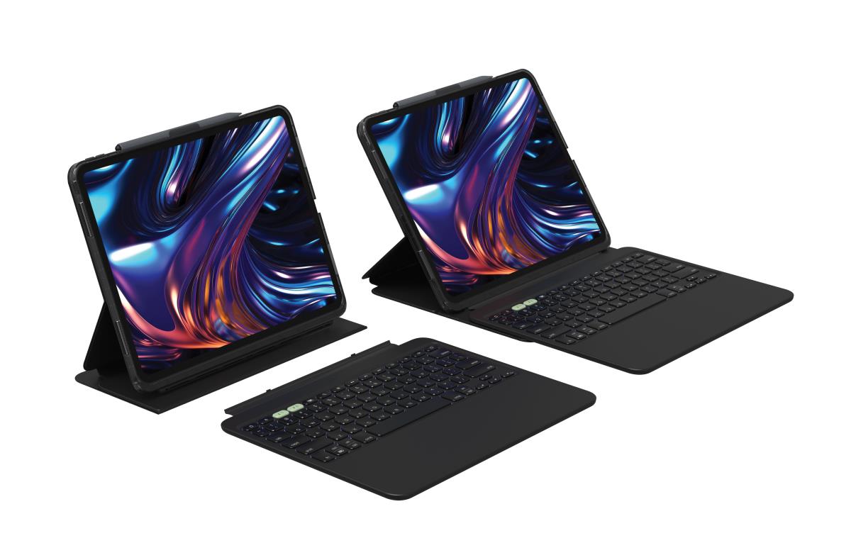 Keyboard Pro Keys 2 Apple iPad Air 13 (m4) Black Qwertzu German