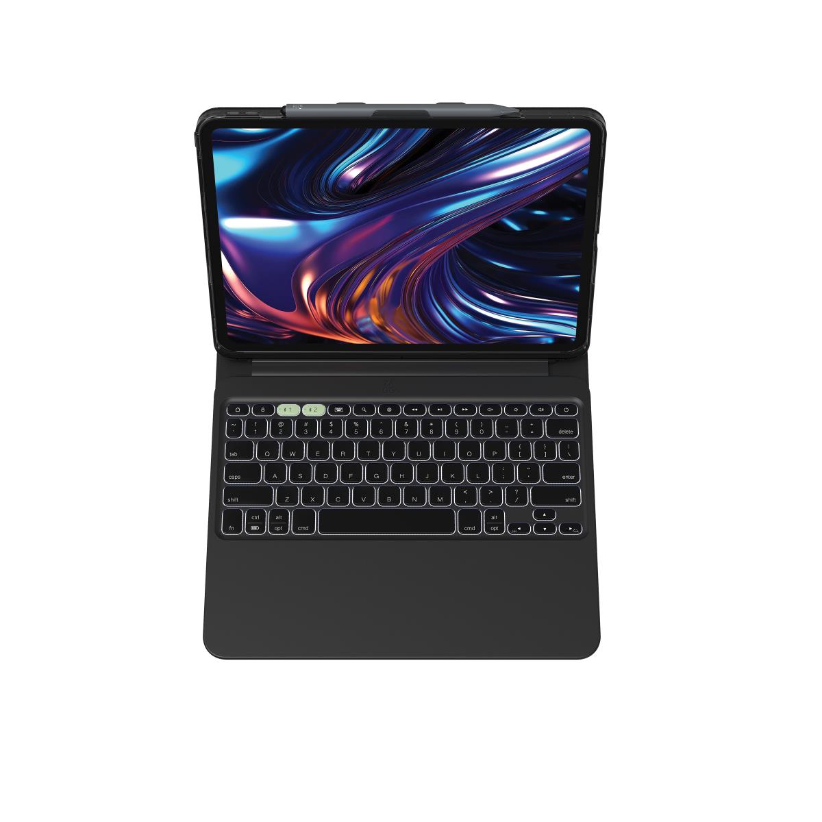 Keyboard Pro Keys 2 Apple iPad Air 13 (m4) Black Qwertzu German