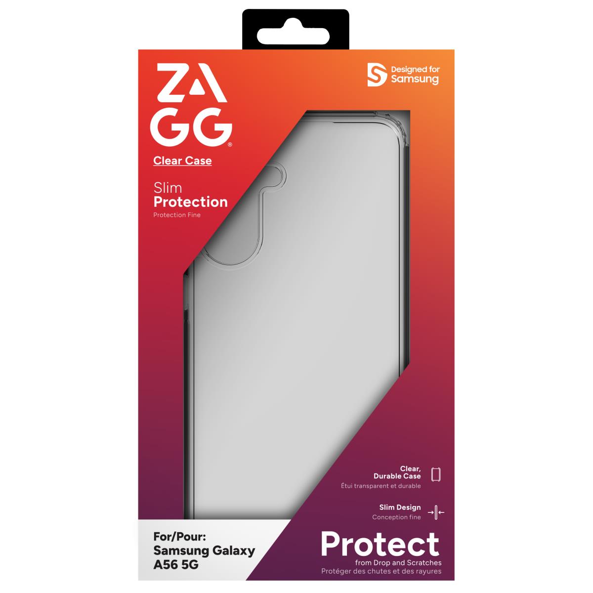 Zagg Clear Case Samsung Raccoon Clear