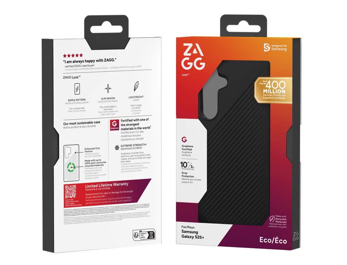 Zagg Cases Luxe Samsung Galaxy S25+ Black