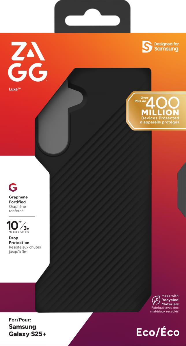Zagg Cases Luxe Samsung Galaxy S25+ Black