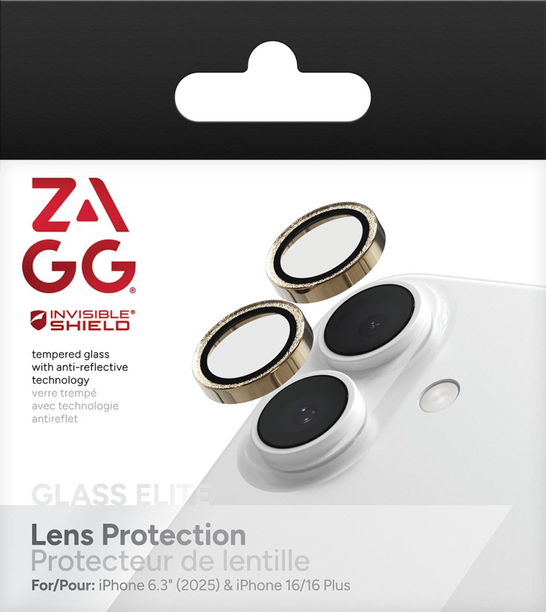Premium GL (CameraRings) Apple Bryce/16/16+ Gold GLTR