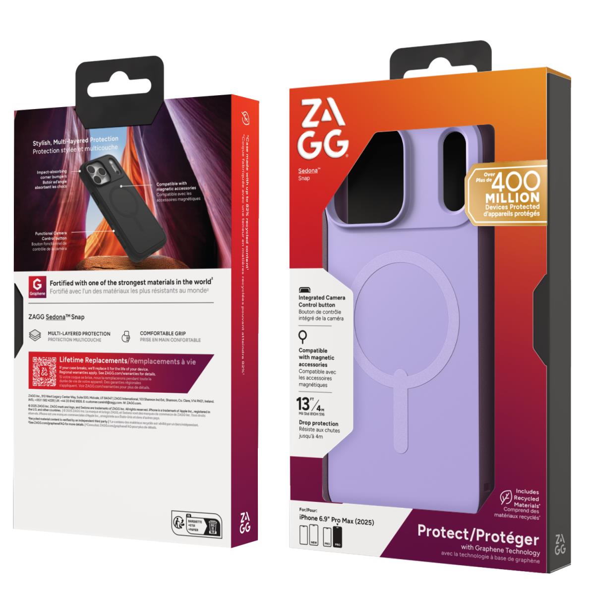 Cases Sedona Snap Apple Zion Dusty Grape