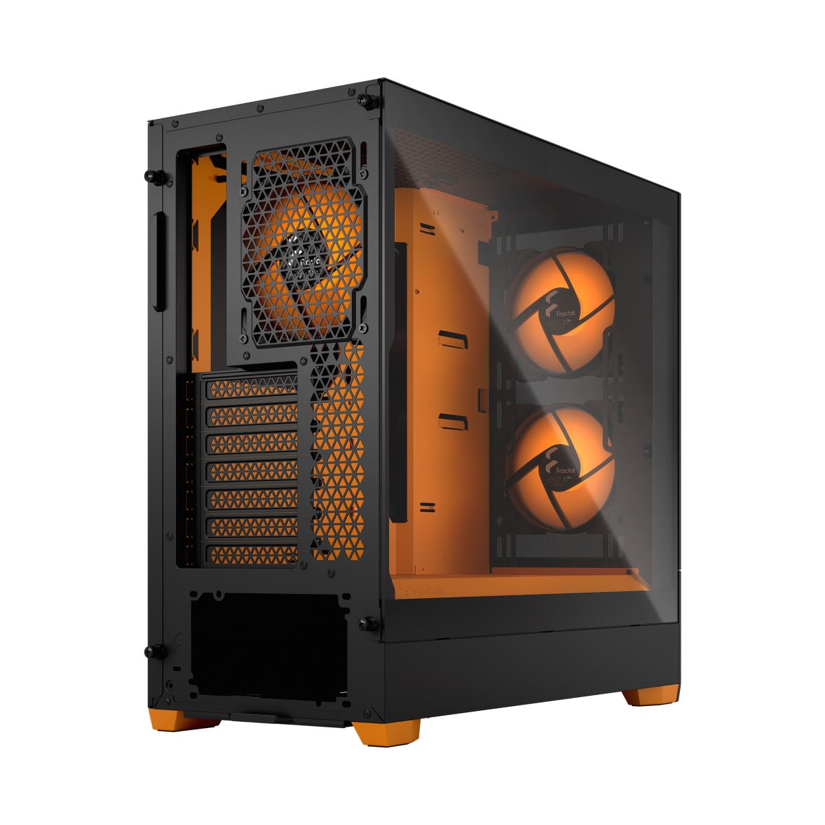 Fractal Design Pop Air RGB Orange Core Tg Clear Tint