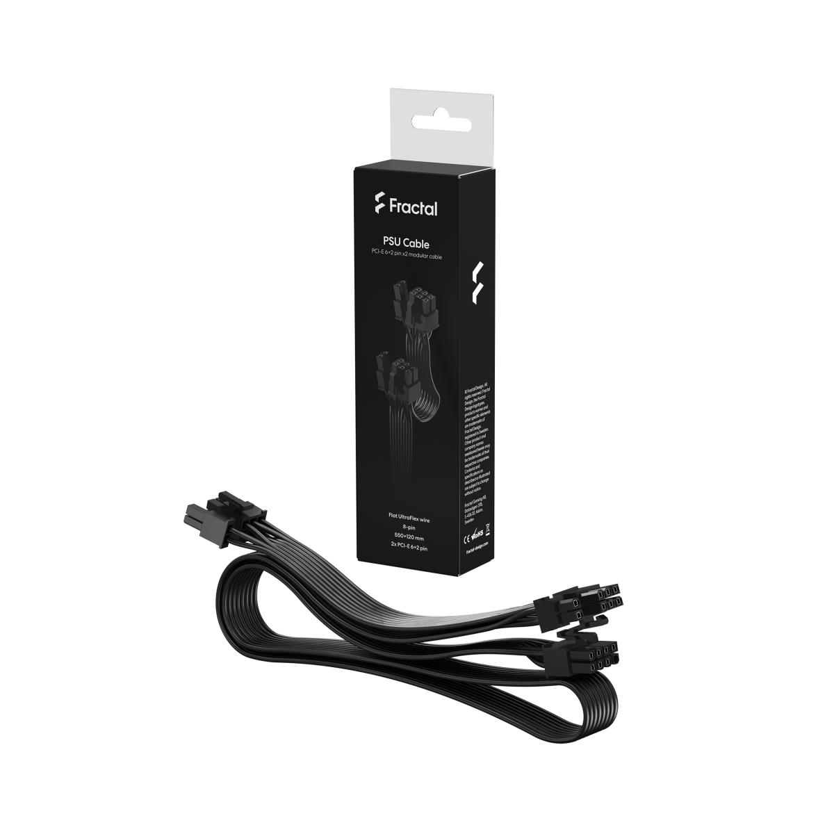 Pci-e 6+2 Pin X2 Modular Cable Ion