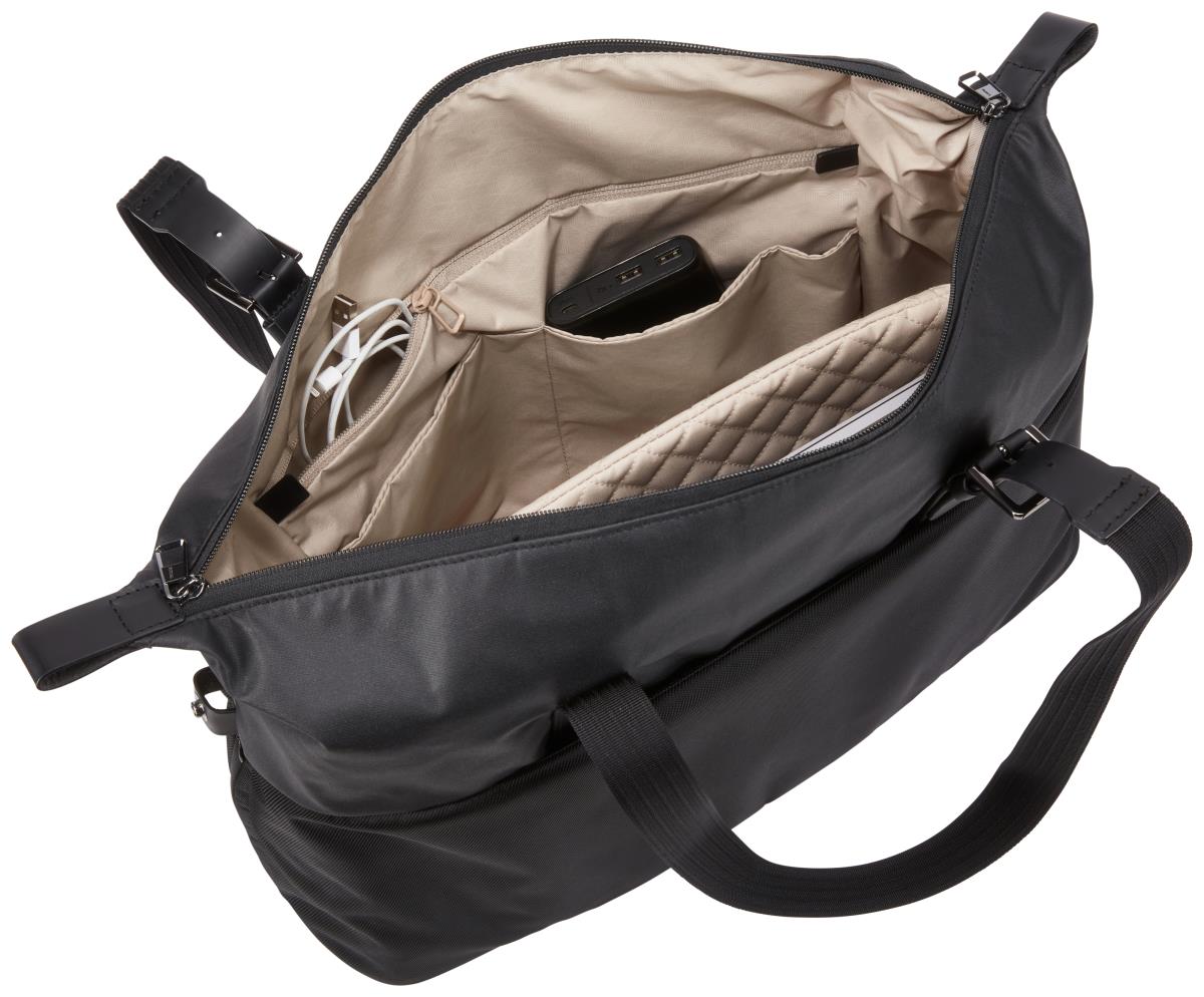 Spira Horizontal Tote Black