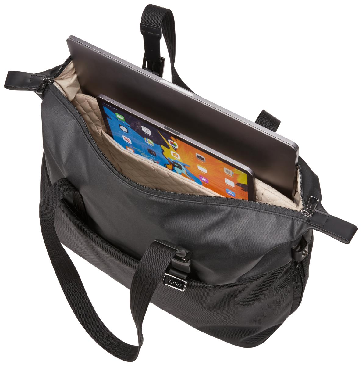 Spira Horizontal Tote Black