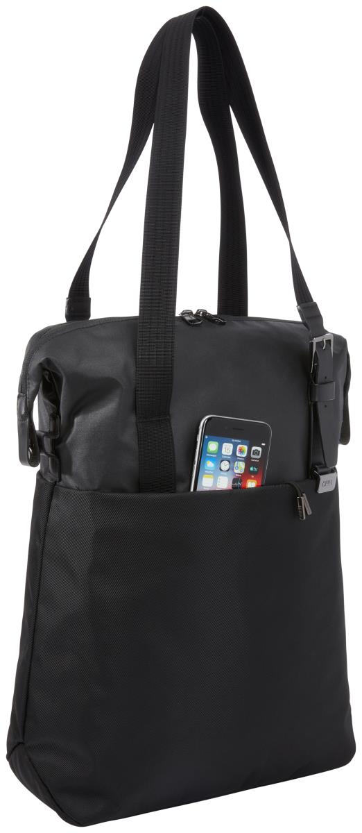 Spira Vertical Tote Black