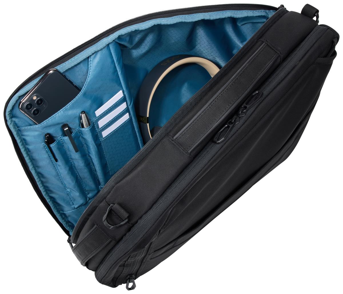 Accent Convertible Backpack 17l Black