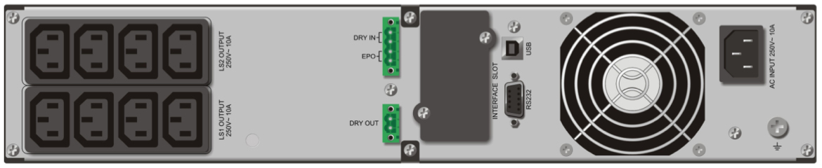 Logix Ii Rt2u Netpack 1500va/1350w