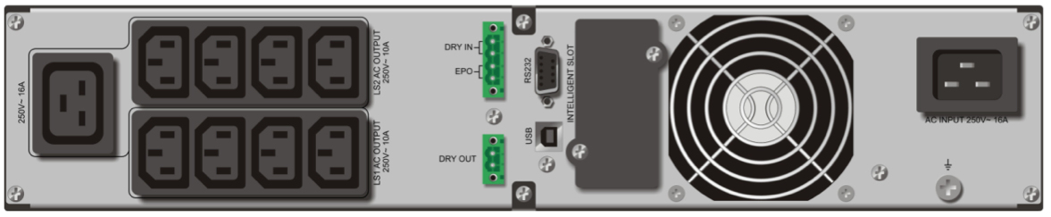 Logix Ii Rt2u Netpack 3000va/2700w