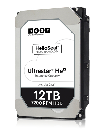 Hard Drive - Ultrastar He12 - 12TB - SAS 12gb/s - 3.5in - 7200rpm - 4kn Format Tcg FIPS (HUH721212AL4205)