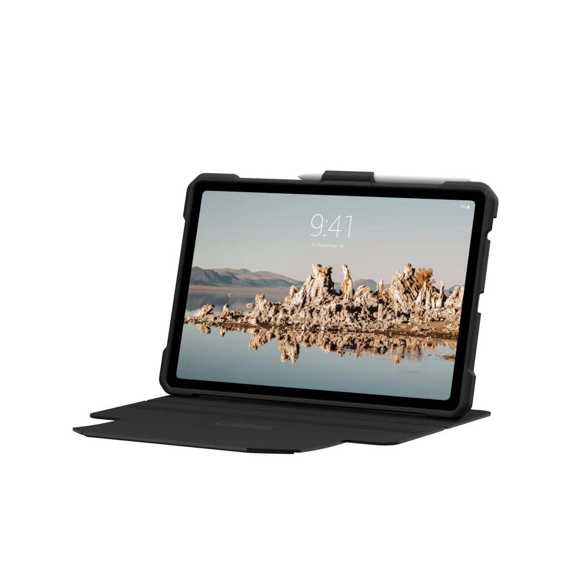Metropolis Bookcase Samsung Galaxy Tab S9 Fe - Black