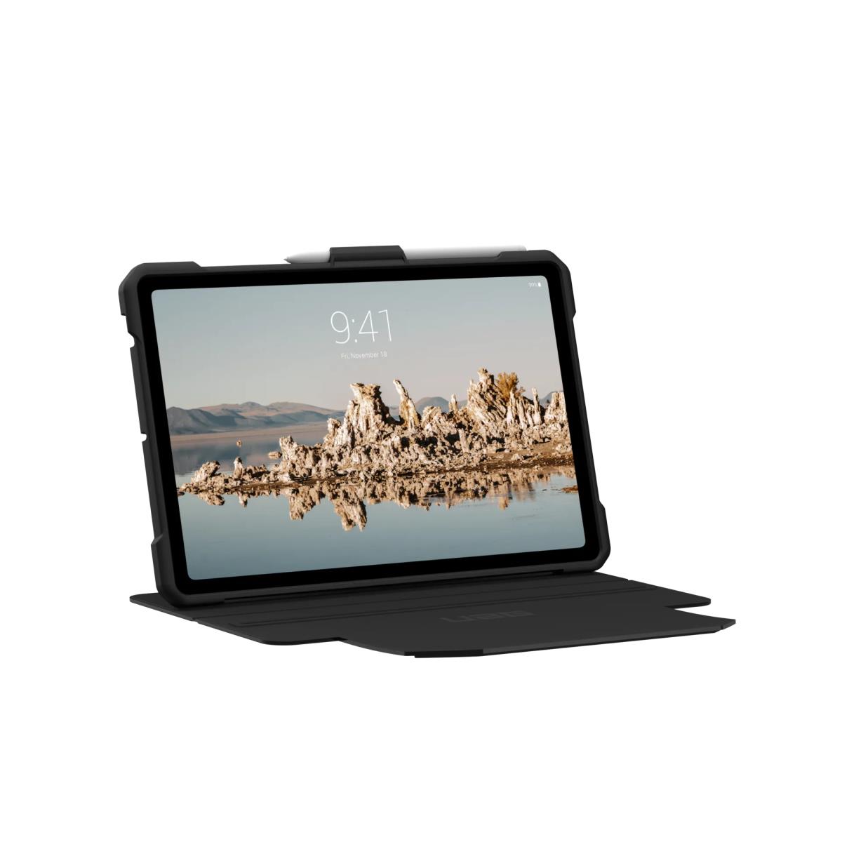 Metropolis Bookcase Samsung Galaxy Tab S9 Fe - Black