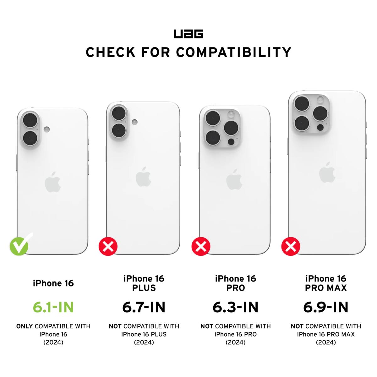 Metropolis Lt Magsafe Backcover iPhone 16 - Kevlar Black