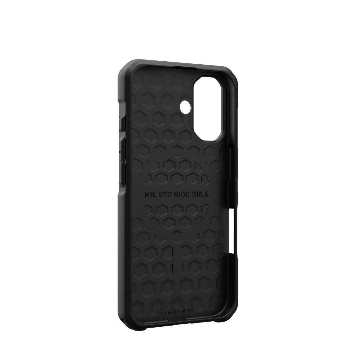 Metropolis Lt Magsafe Backcover iPhone 16 - Kevlar Black