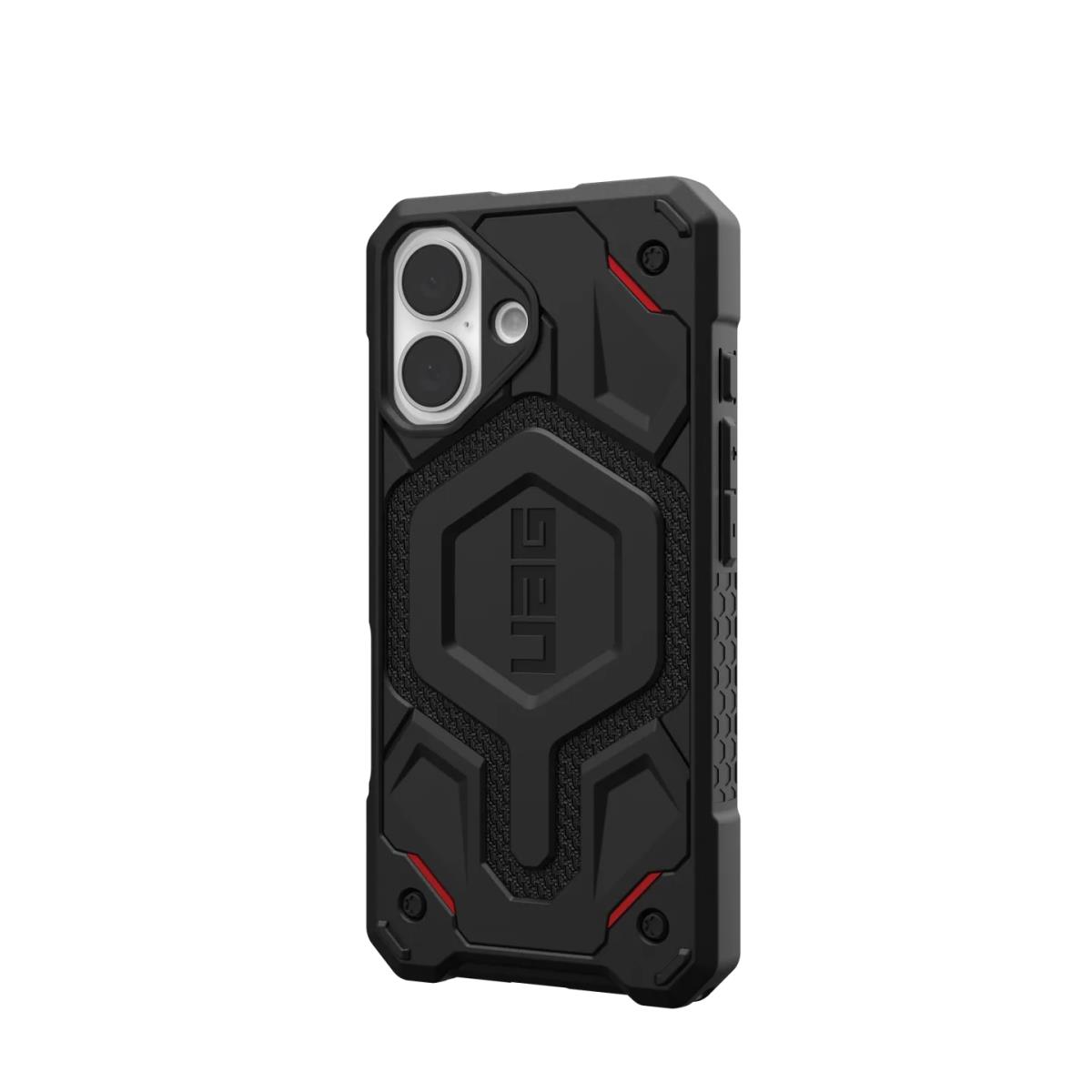 Monarch Pro Backcover iPhone 16 - Kevlar Black
