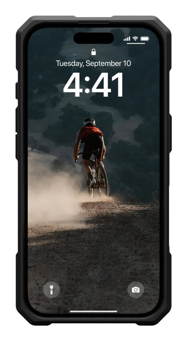 Monarch Pro Backcover iPhone 16 - Kevlar Black