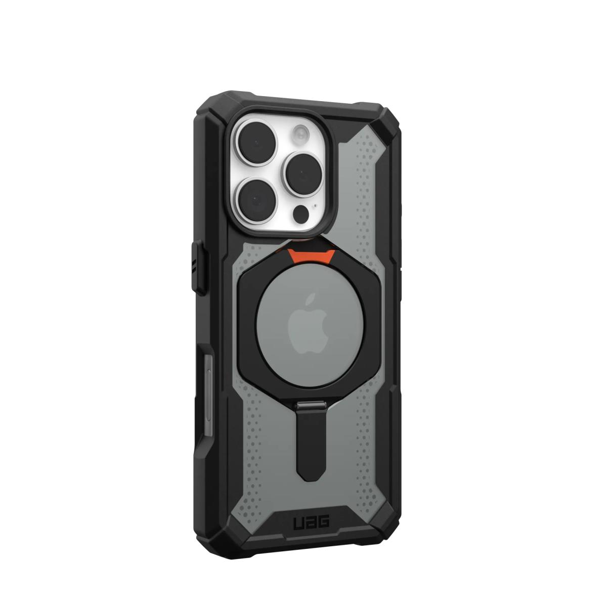 Plasma Xte Backcover Magsafe iPhone 16 Pro - Black / Orange