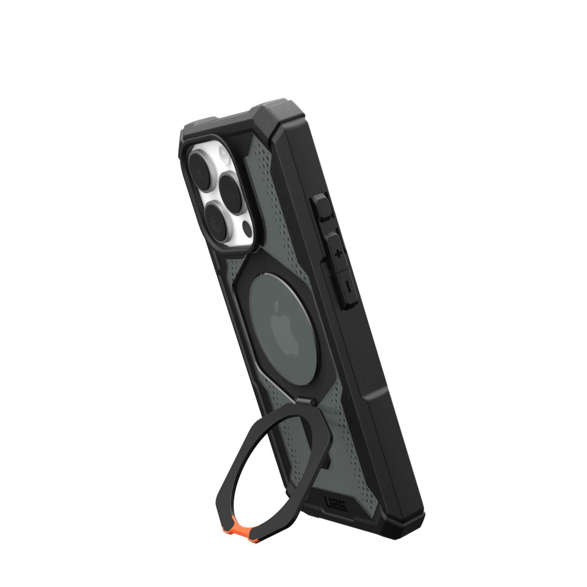 Plasma Xte Backcover Magsafe iPhone 16 Pro - Black / Orange