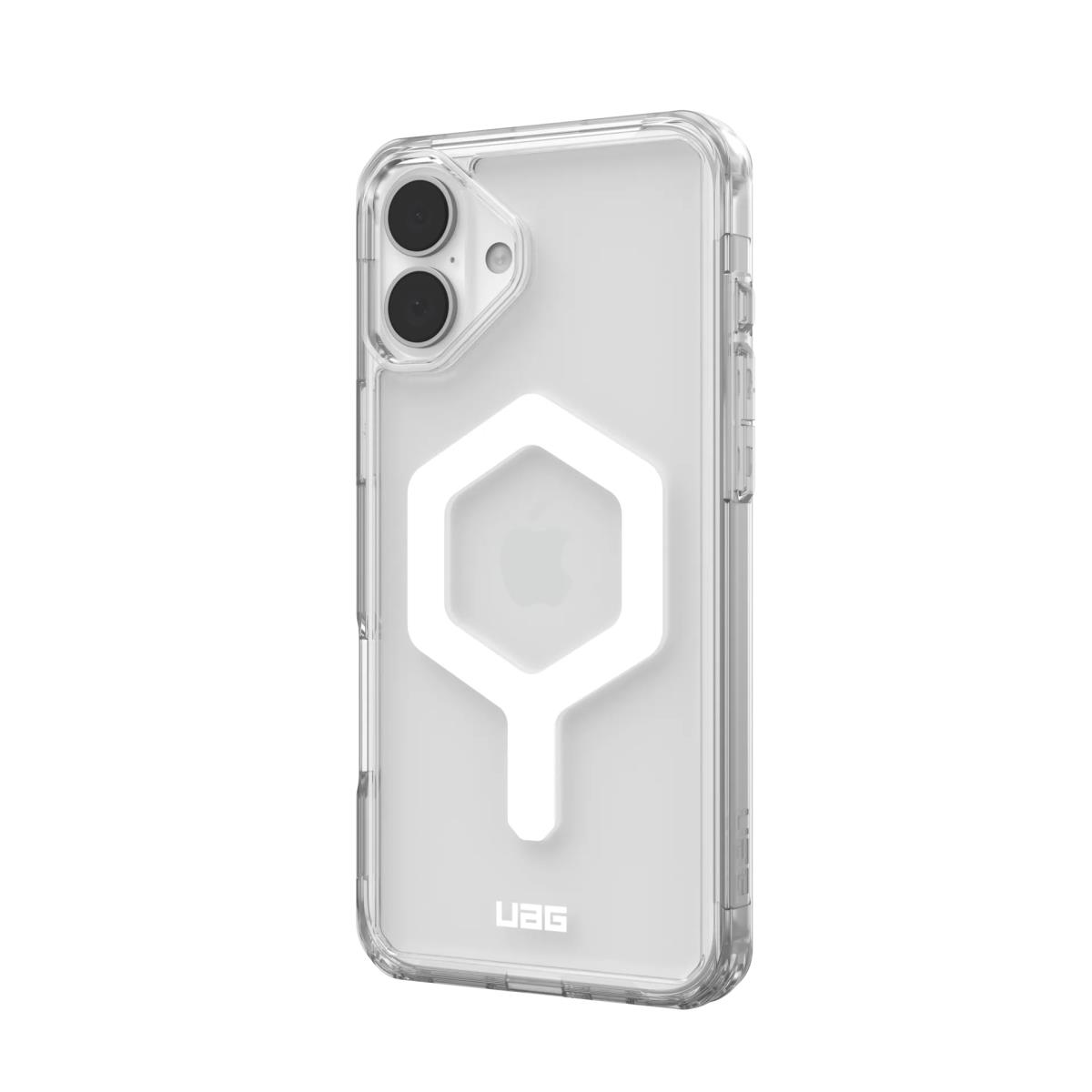Plyo Backcover Magsafe iPhone 16 Plus - Ice / White