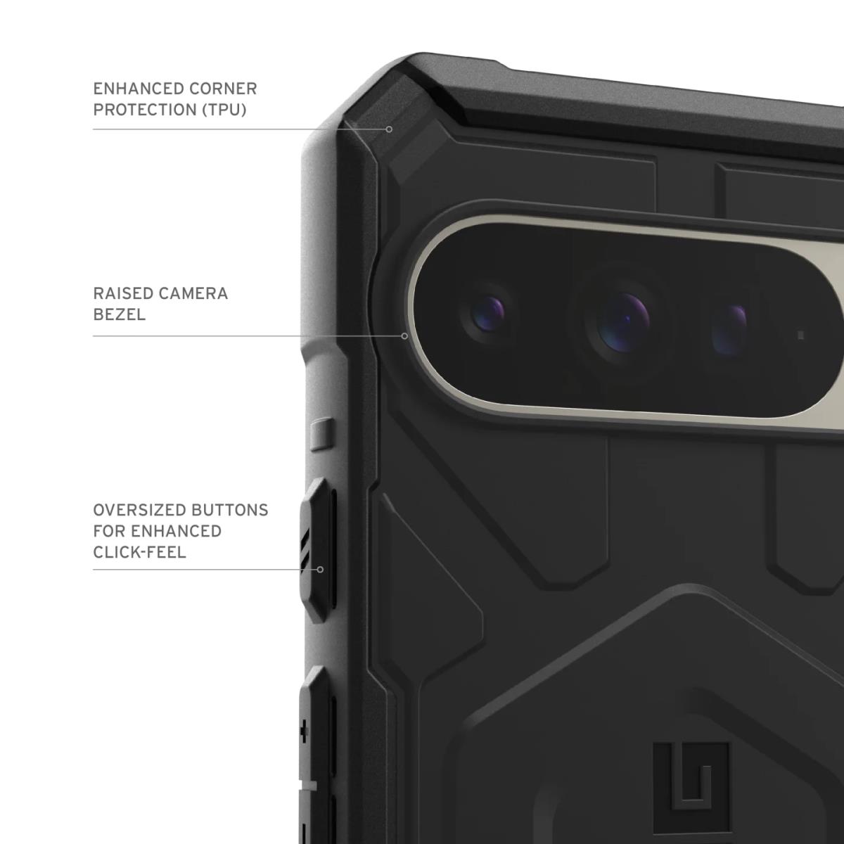 Pathfinder Backcover Magnet Google Pixel 9 Pro Xl - Black