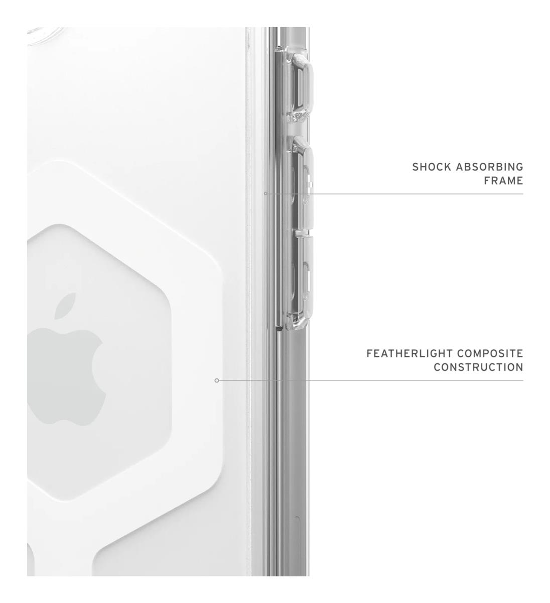 iPhone 16e Plyo Magsafe Ice/white