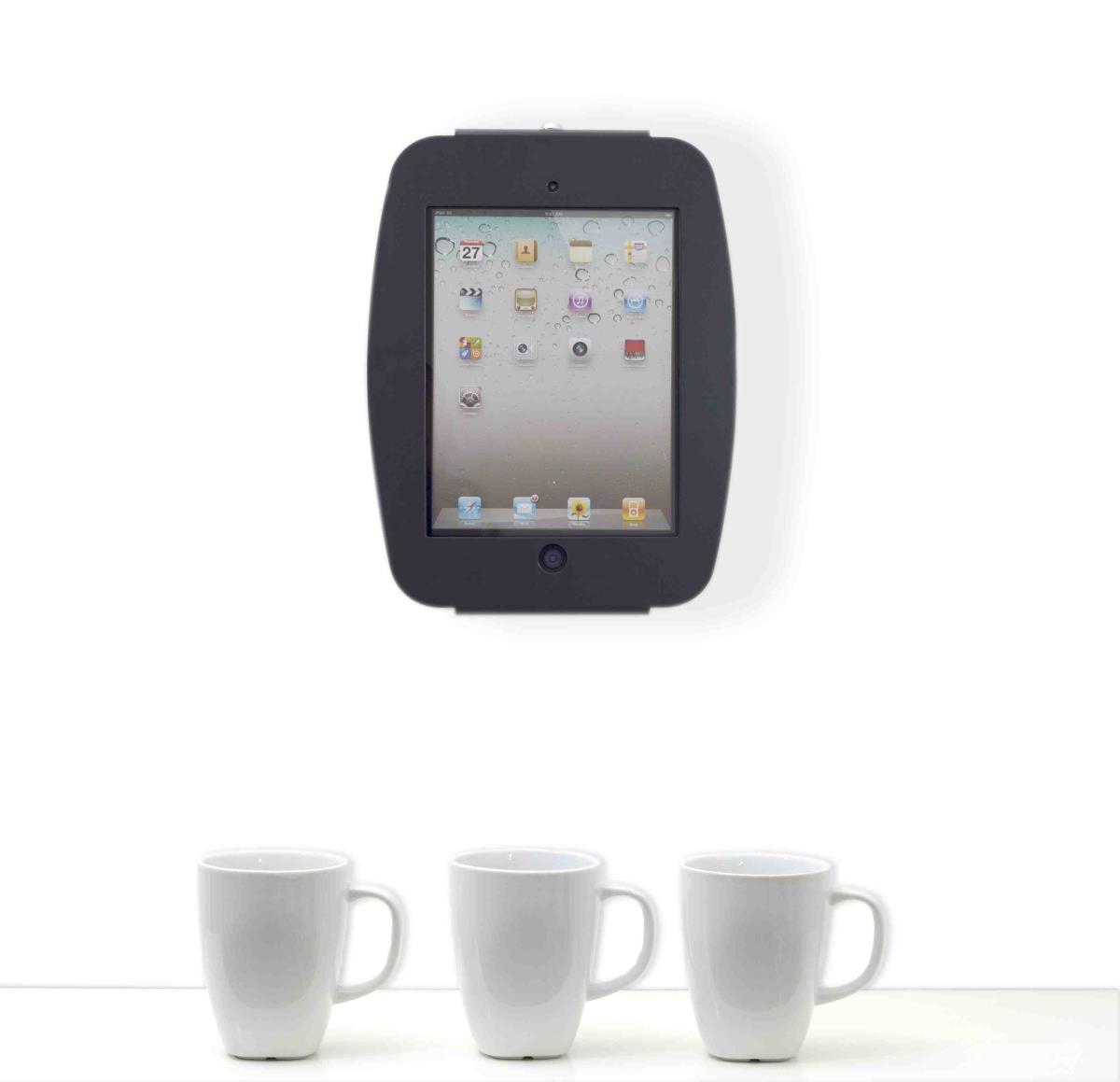 Space Enclosure Wall Mount for iPad 9.7in - Black