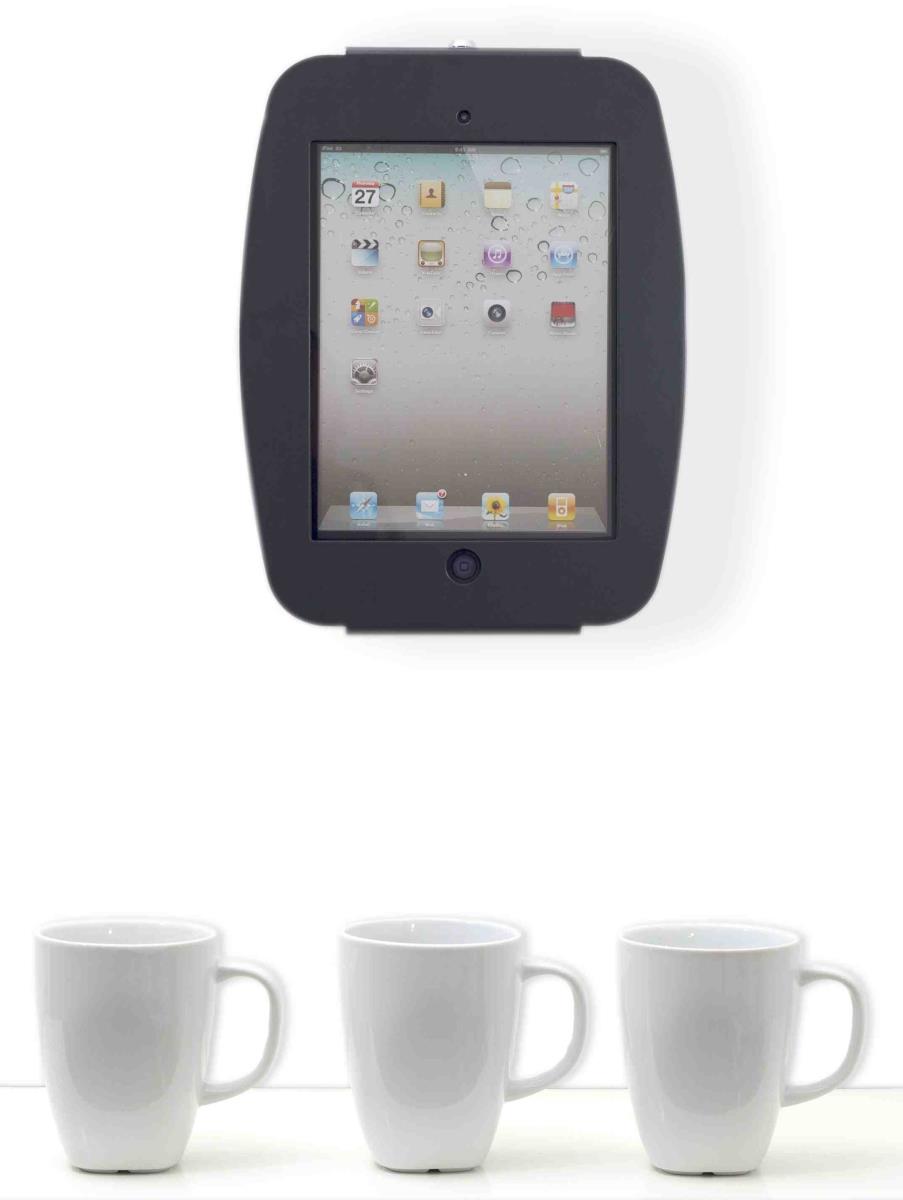Space Enclosure Wall Mount for iPad 9.7in - Black