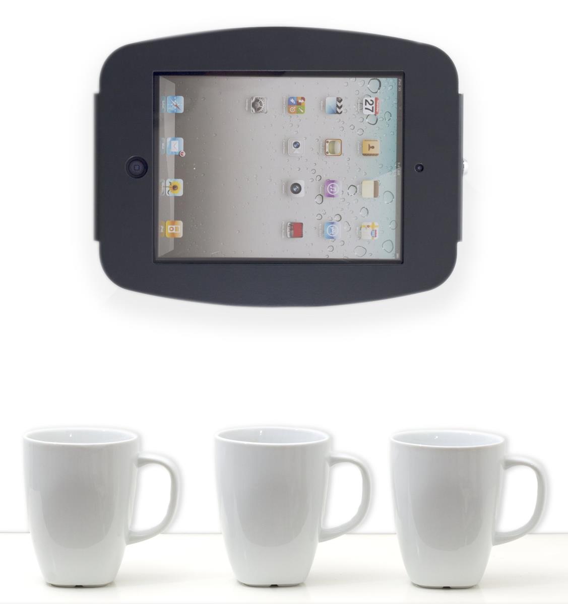 Space Enclosure Wall Mount for iPad 9.7in - Black