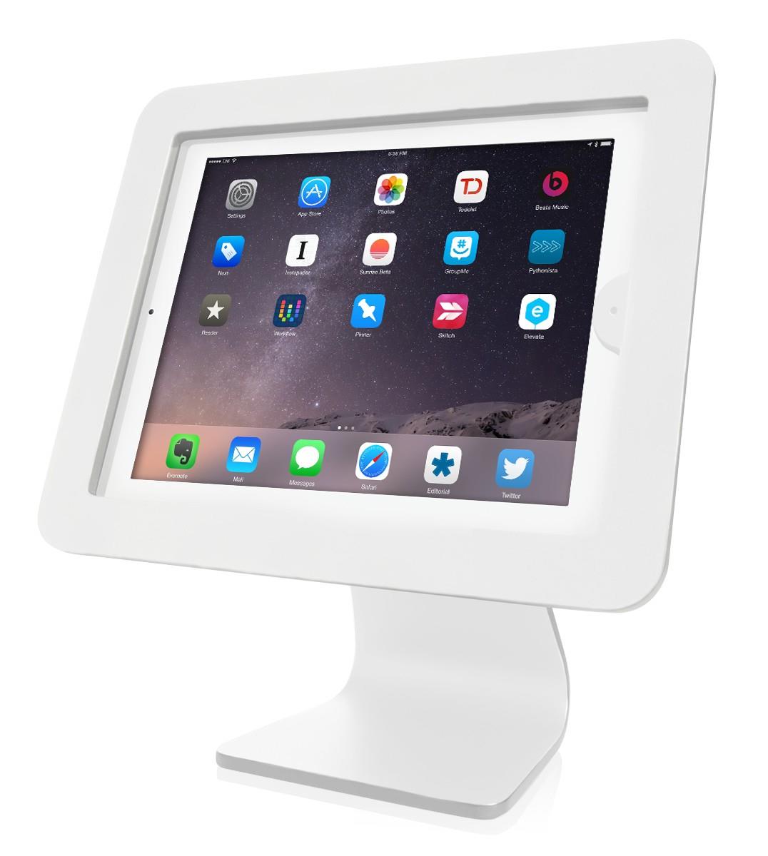 Enclosure Kiosk - Stand For Web Tablet - Aluminium - Black