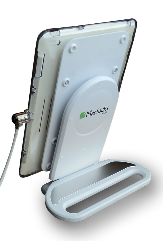 iPad Air Sec Case Clear White Bracket