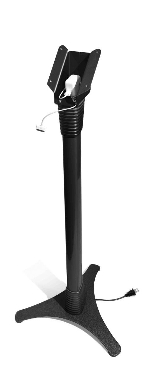Portable Floor Stand with VESA Mount - Adjustable Floor Stand - Black