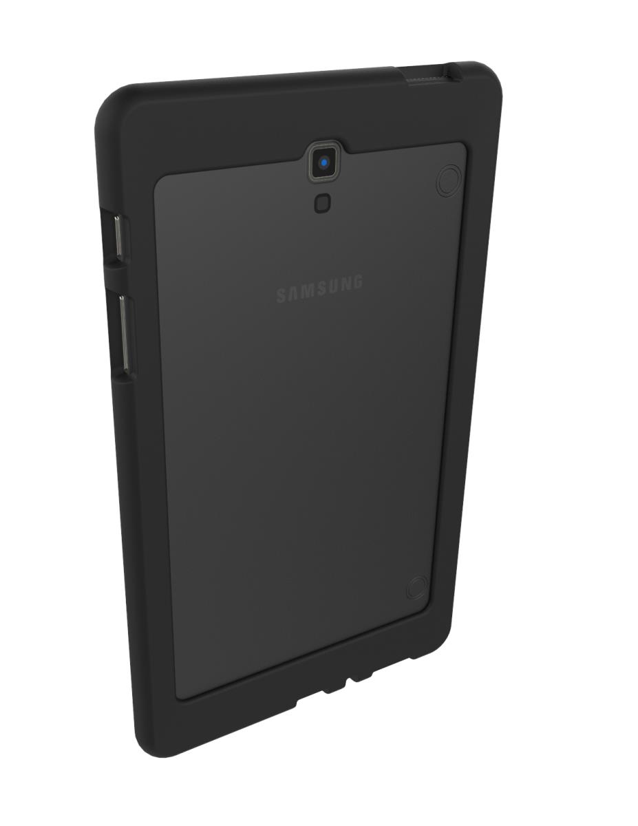 Edge Band Rugged Tablet Protection - Rubberized Protective Band for Samsung Galaxy Tab S2 8in - Black