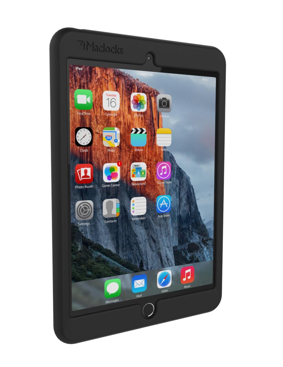 Edge Band Rugged Tablet Protection - Rubberized Protective Band for iPad Pro 12.9 - Black