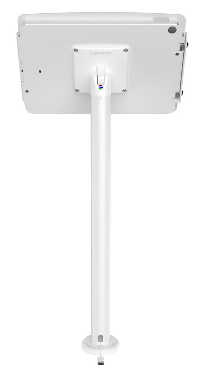 Rise Vesa Mount Flip Swivel 60cm White All Vesa Enclosures