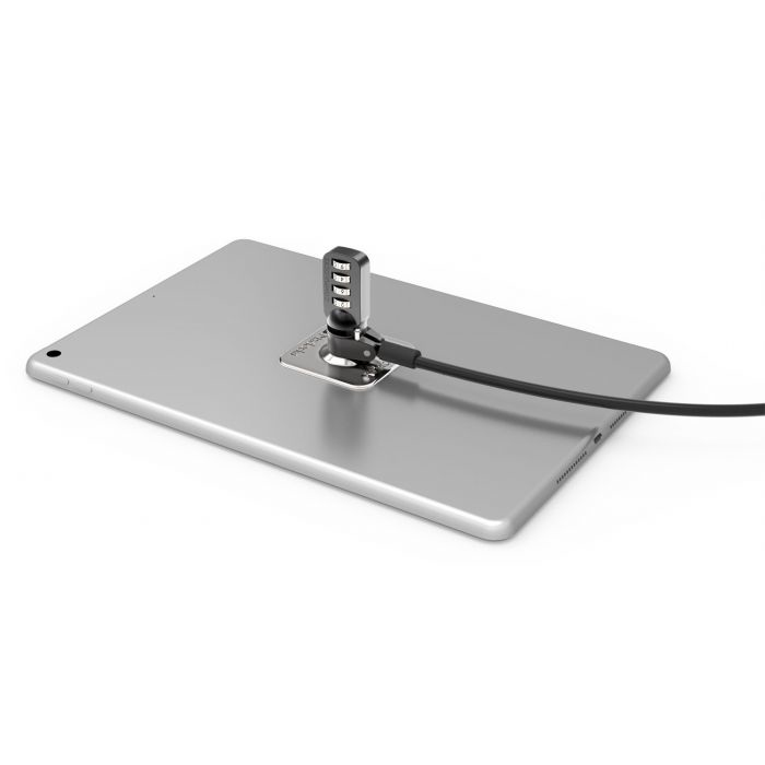 Universal Tablet Secured with Combination Cable Lock