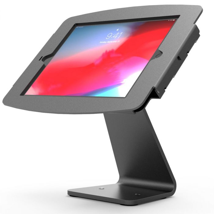 iPad Enclosure Rotating Counter Stand - Space 360 - Black