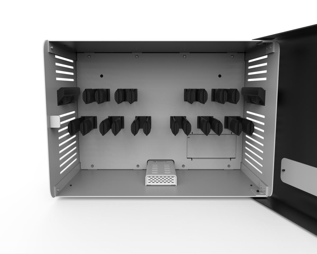 Charging Box for 10 Tablets Incl USB Hub