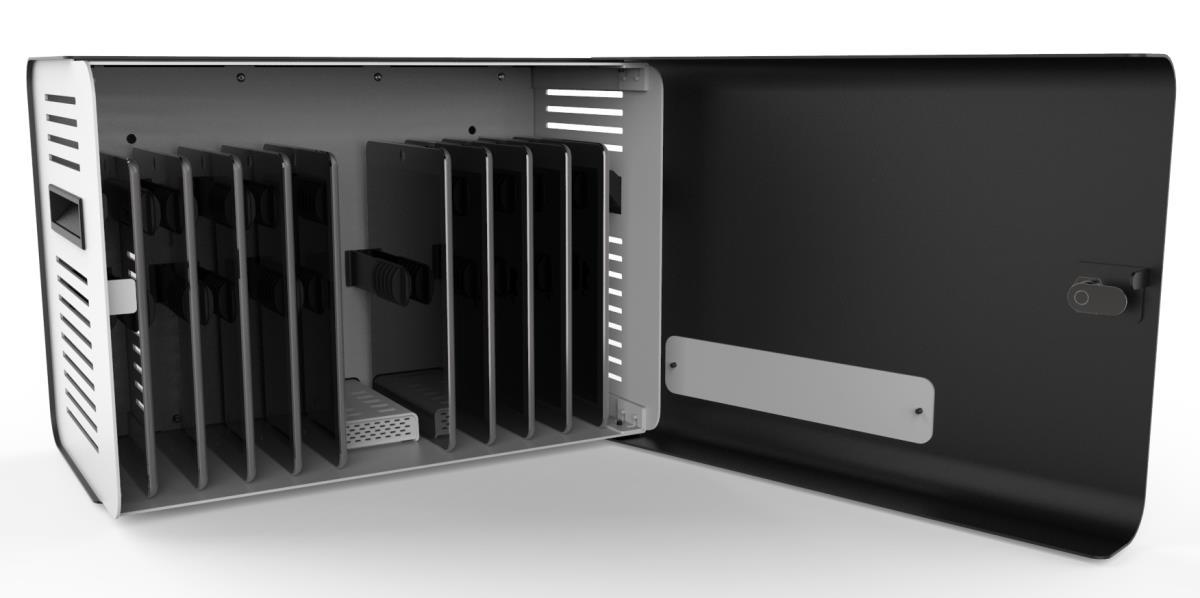 Charging Box for 10 Tablets Incl USB Hub