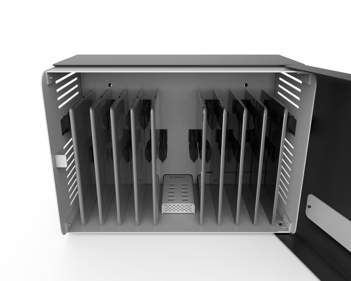 Charging Box for 10 Tablets Incl USB Hub