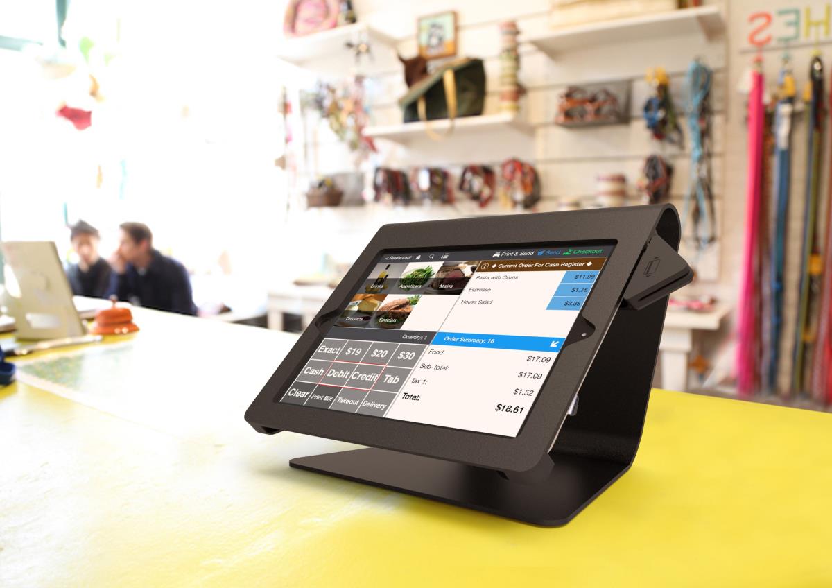 Nollie Kiosk POS Stand for iPad Air/Air 2/ Pro 9.7 - Black