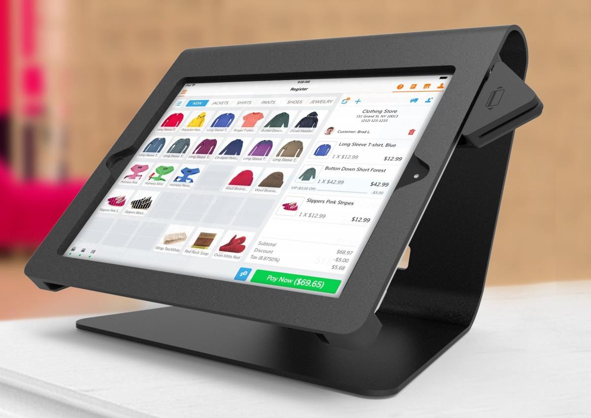 Nollie Kiosk POS Stand for iPad Air/Air 2/ Pro 9.7 - Black