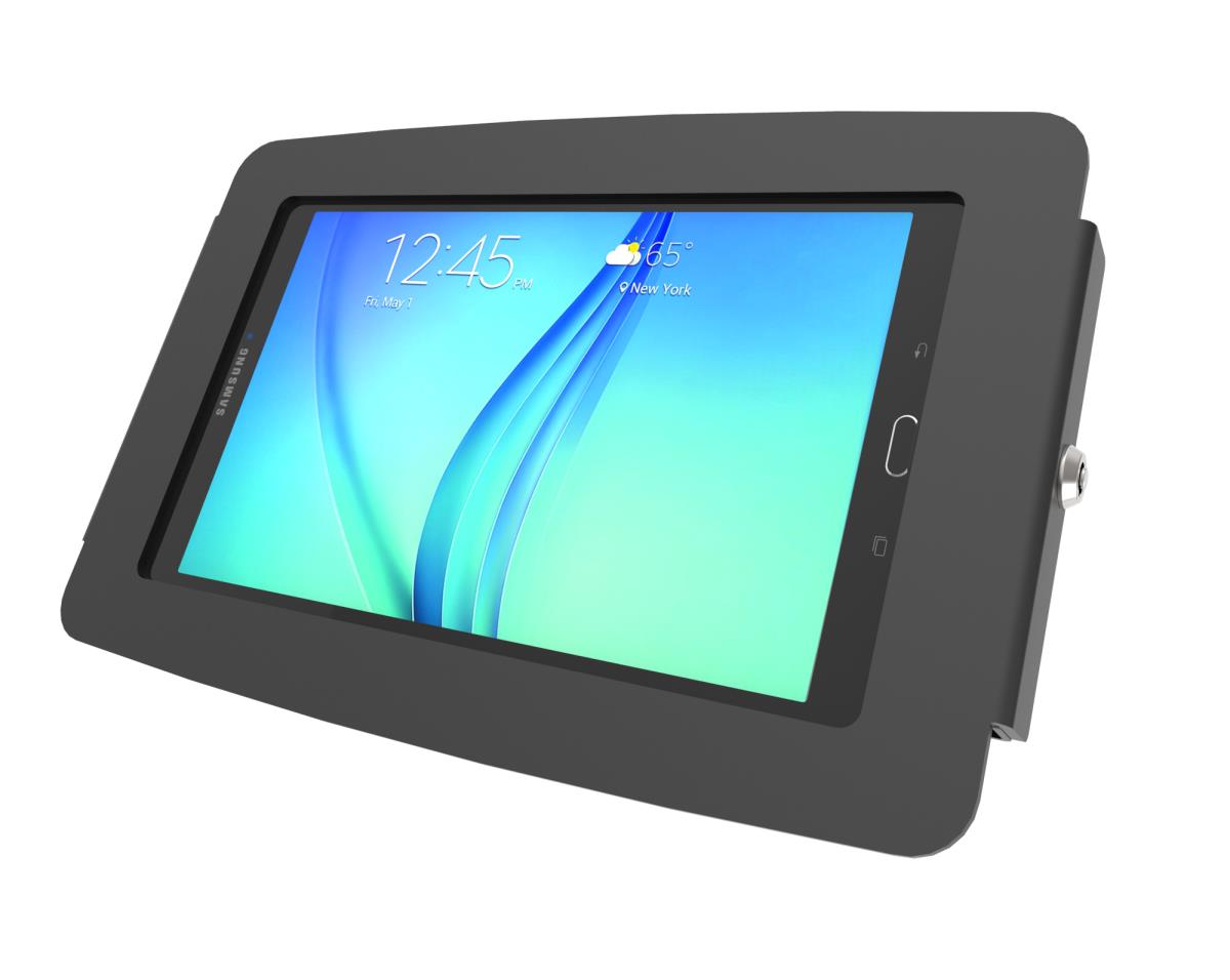 Space Enclosure Wall Mount for Galaxy Tab E 8.0 - Black