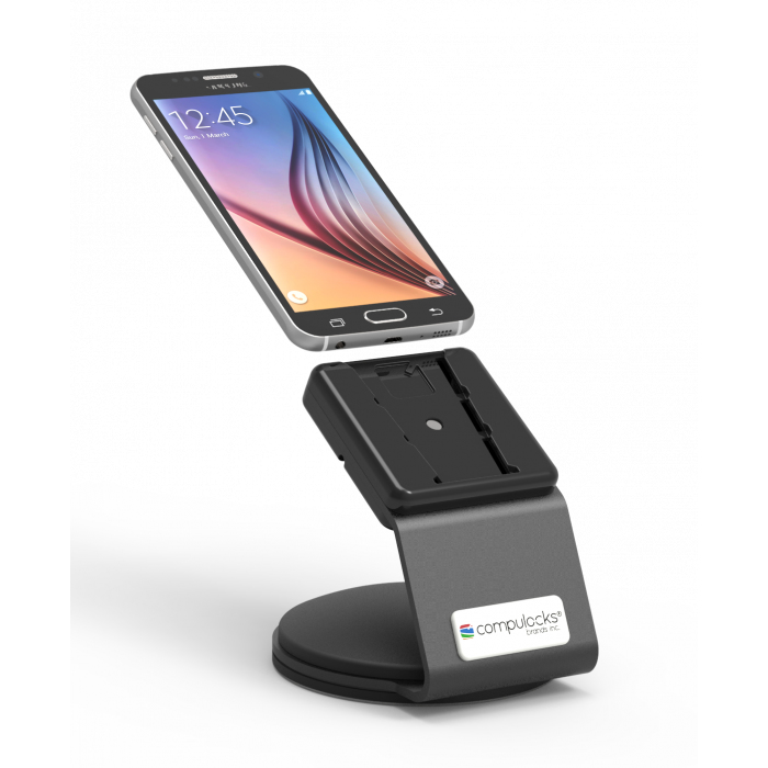 The SlideDock Stand EMV and Smartphone Lock - White