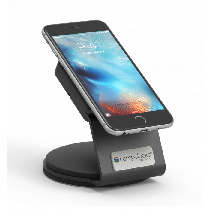 The SlideDock Stand EMV and Smartphone Lock - White
